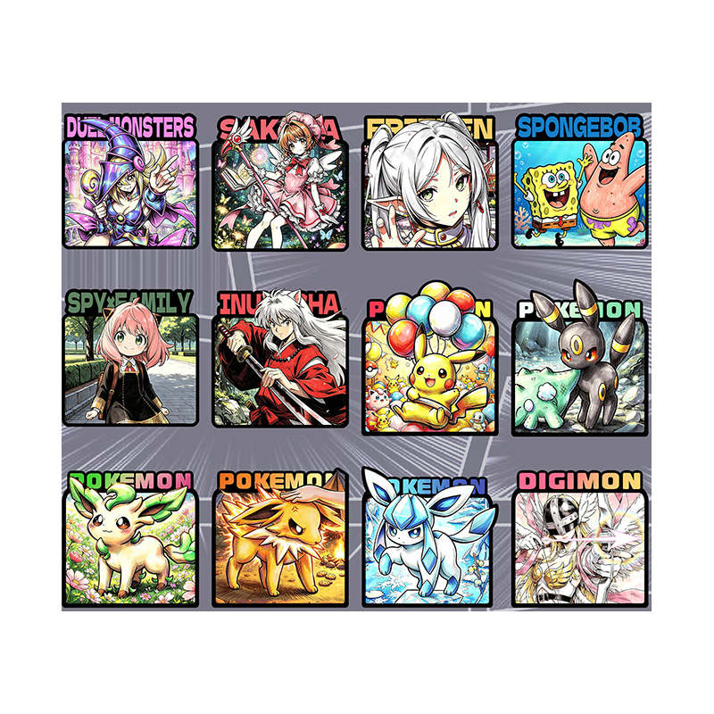 Pokemon Whale Studio Anime Gather Magnet Blind Box