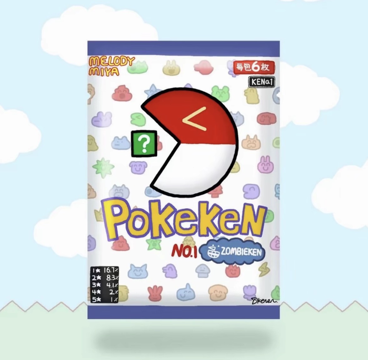 Pokemon Melody Miya Pack Collection Pack