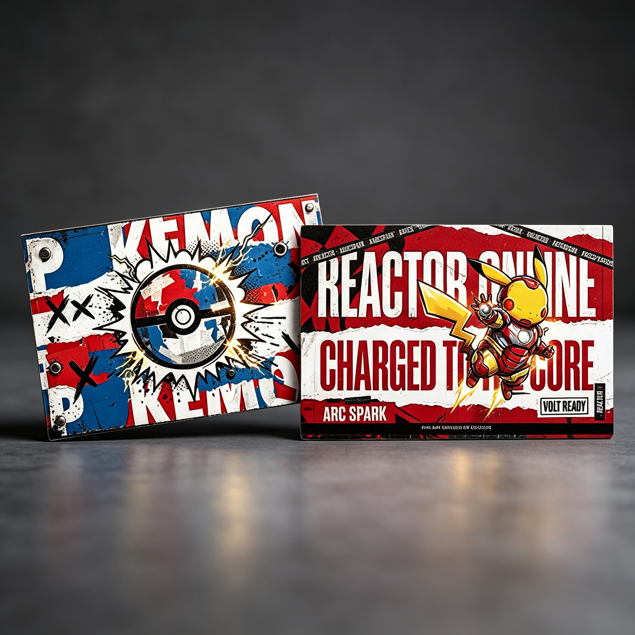 8.8 Pokemon KouDai Studio Textured Metal Card