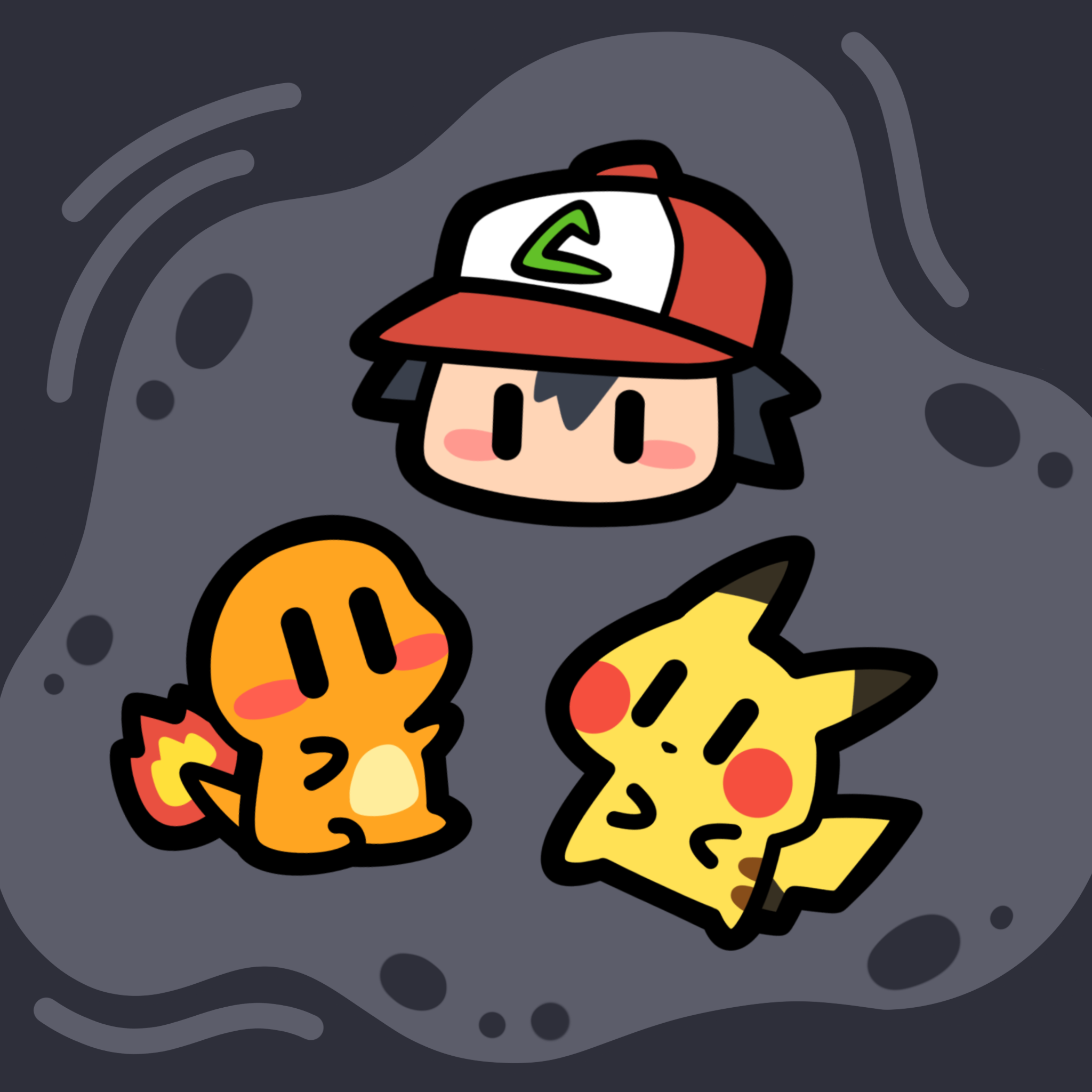 Pokemon Whale Studio BiGa Magnet Blind Box