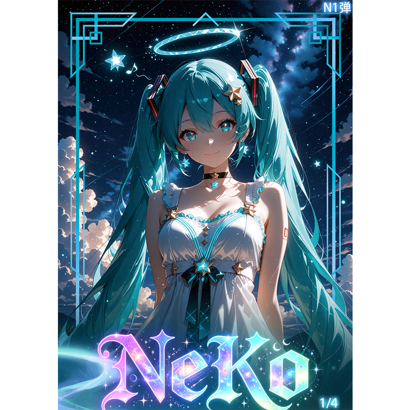 8.20 𝐍𝐞𝐊𝐨・N1 Goddess Waifu Card