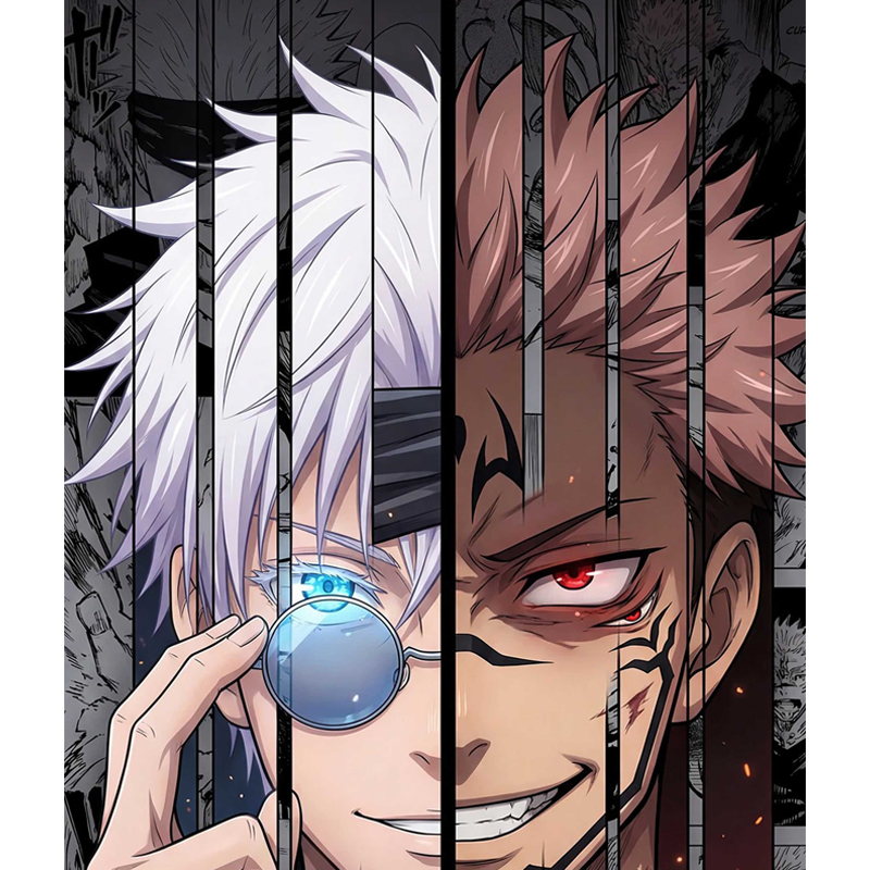 8.21 Jujutsu Kaisen JianXinXin Metal Diamond Card