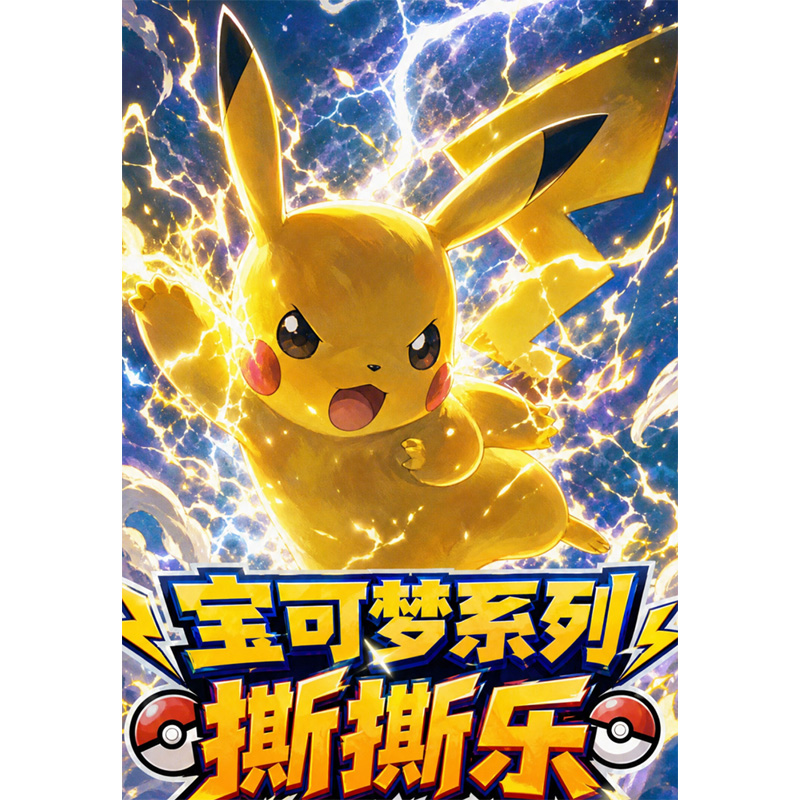 8.20  Pokemon ShangYou Studio<Ugly Series>Polaroid Blind Box