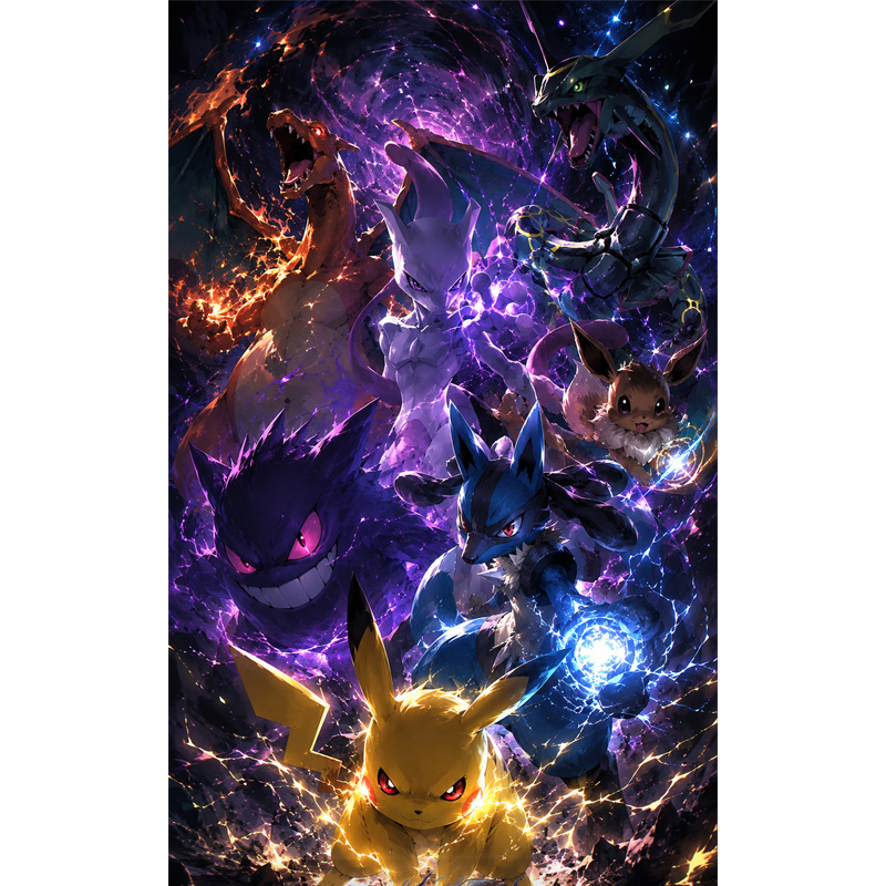 Pokemon HuoHu Studio<YOUXUHUANYAO>ArtBoard Blind Box