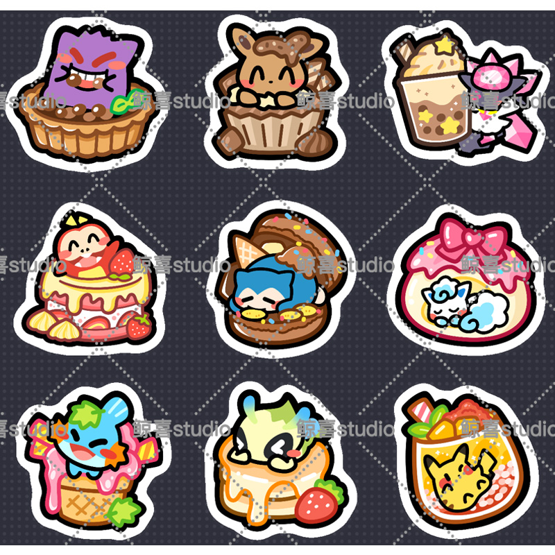 Pokemon Whale Studio BiGa Magnet VOL4.0 Blind Box