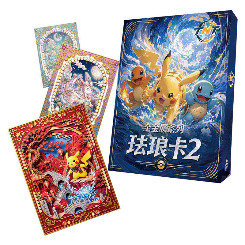Pokemon XINKA Studio<TNT>Metal Card Blind Box
