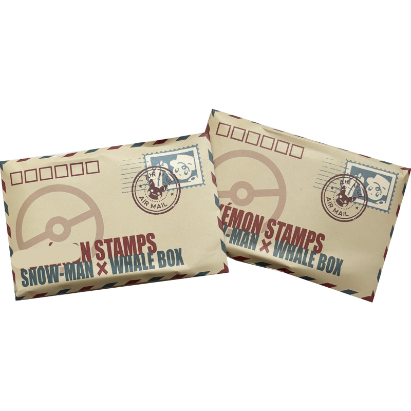 Pokemon Whale Studio Snow Man Stamp Magnet Blind Box